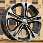 Diski R16 5×114.3 J6.5 ET46 RACINGLINE BK766 HYUNDAI Black Polished