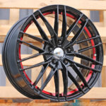 Diski R18 5×112 J8 ET35 RACINGLINE F1995 AUDI Black (Hybrid Forged)