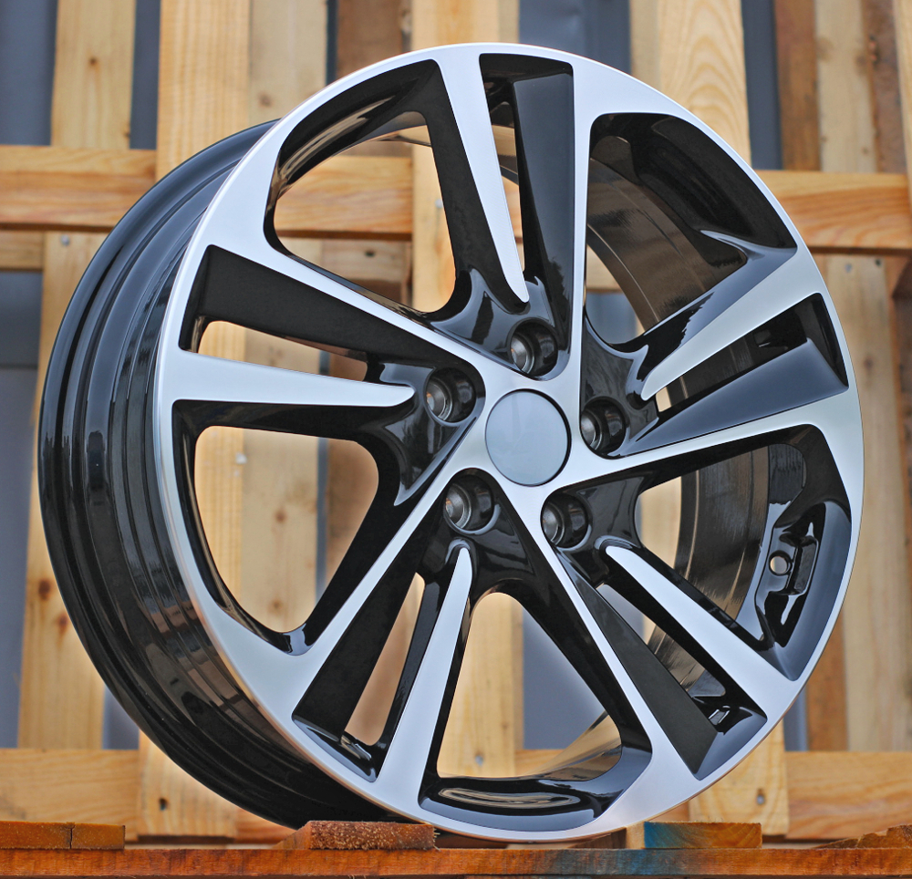 Diski R18 5x114.3 J7 ET48 RACINGLINE B5210 HYUNDAI Black Polished (Hybrid Forged)