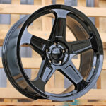 Diski R20 5×115 J10.5 ET25 RACINGLINE B1393 Black (Rear+Front)