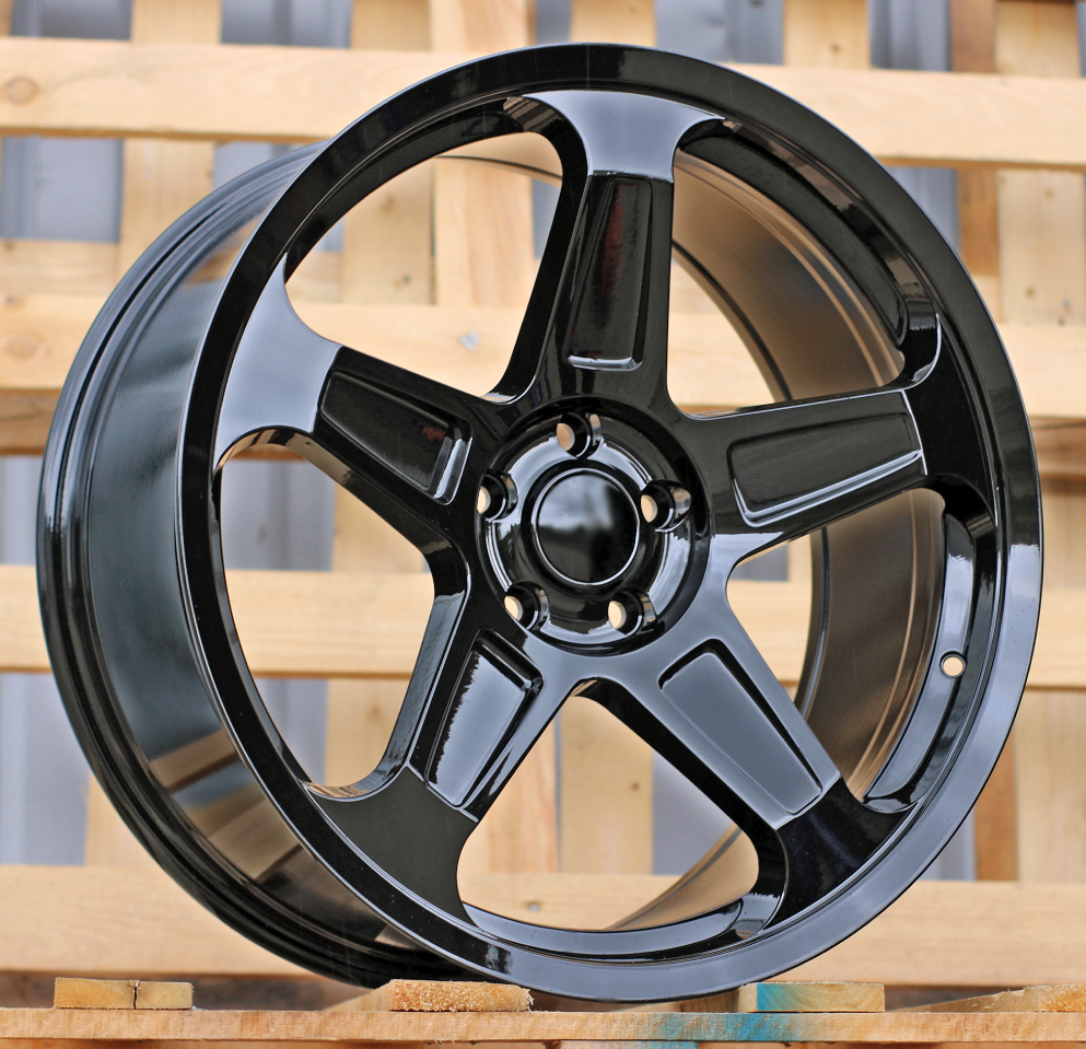 Diski R20 5x115 J10.5 ET25 RACINGLINE B1393 Black (Rear+Front)