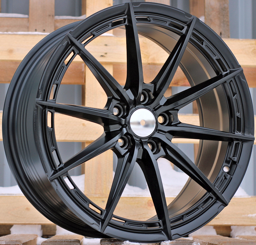 Diski R18 5x120 J8 ET40 RACINGLINE FBX414 Black Half Matt (Hybrid Forged)