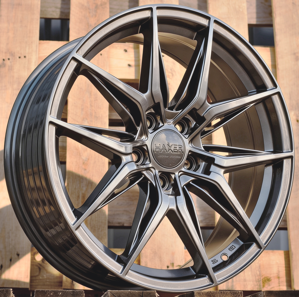 Diski R18 5x112 J8 ET40 HAXER HX036 Grey (Hybrid Forged)