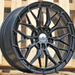 Diski R18 5×108 J8 ET40 RACINGLINE FBX384 Black Half Matt (Hybrid Forged)
