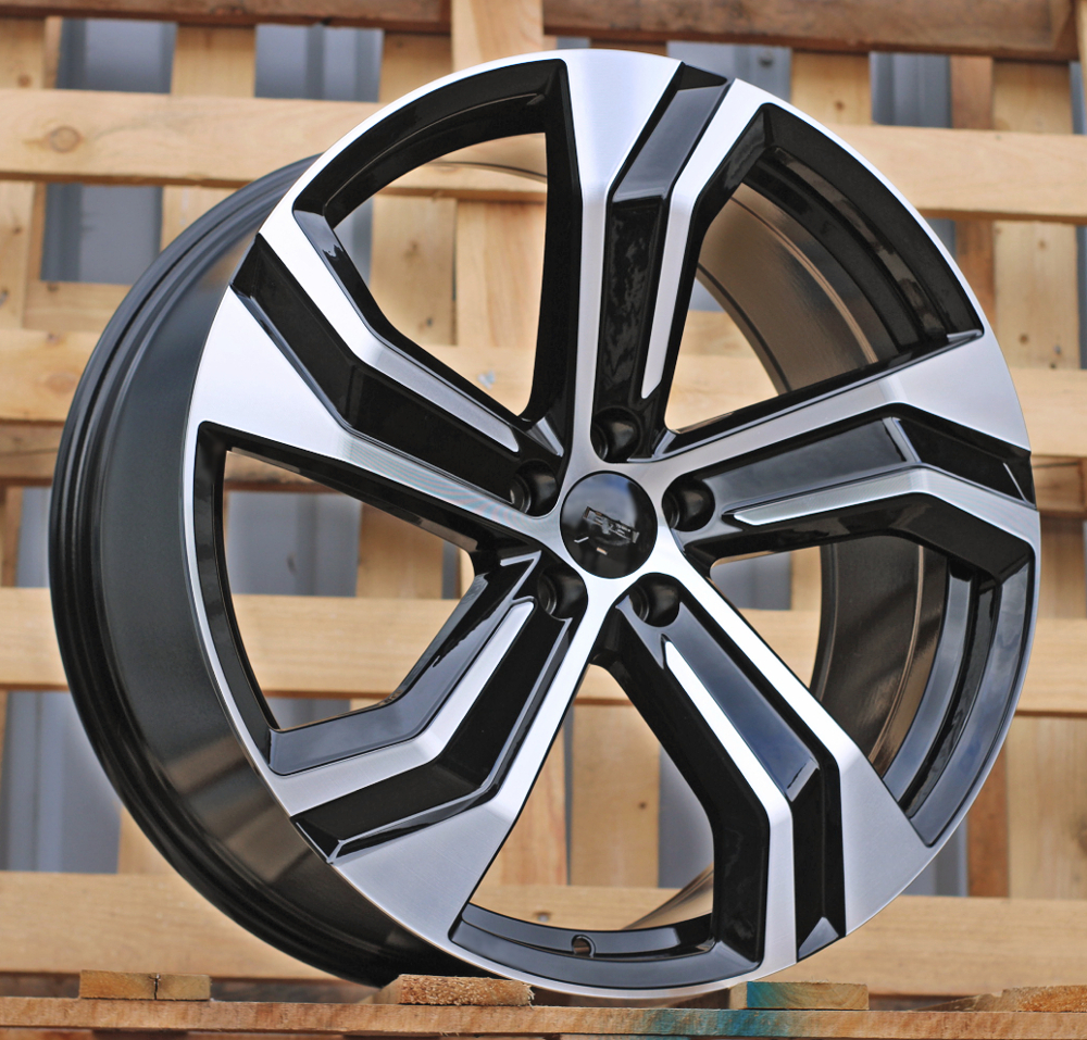 Diski R20 5x108 J8.5 ET42.5 RACINGLINE B0143 VOLVO Black Polished