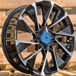 Diski R15 4×100 J6 ET31 RACINGLINE I2102 RENAULT Black Polished (Hybrid Forged)
