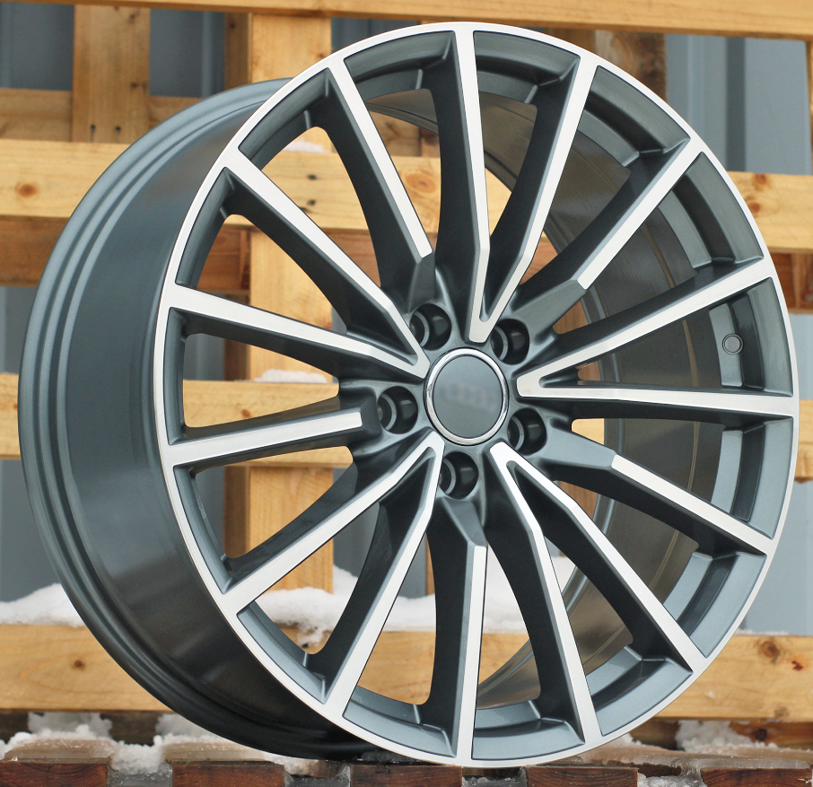 Diski R19 5x112 J8.5 ET32 RACINGLINE B5246 AUDI Grey Polished