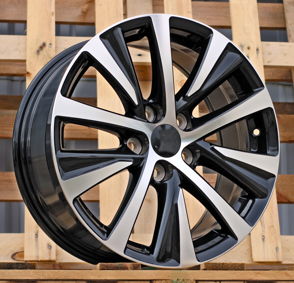 Diski R17 5x114.3 J7.5 ET40 RACINGLINE H3413F LEXUS Black Polished (Hybrid Forged)