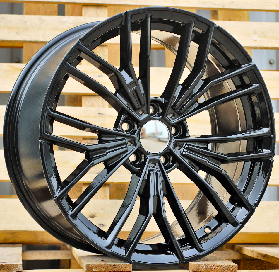 Diski R19 5x112 J8 ET30 RACINGLINE B5964 BMW Black (Rear+Front)