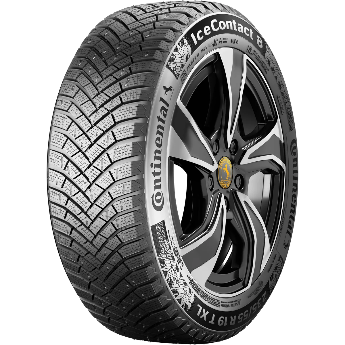 275/45R20 110T CONTINENTAL IceContact 8 (Ar radzēm)