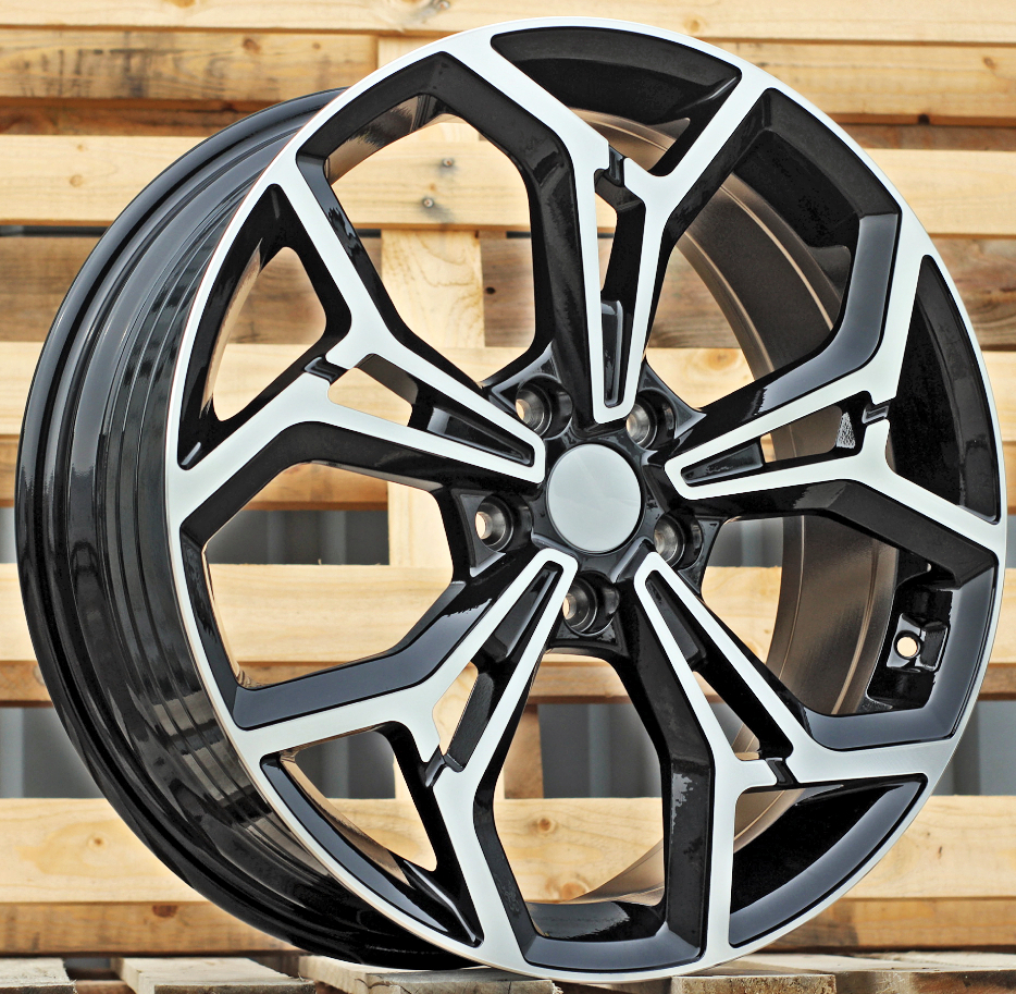 Diski R18 5x114.3 J7.5 ET51 RACINGLINE FE190 KIA Black Polished