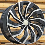 Diski R17 5×100 J7.5 ET45 RACINGLINE B5780 VW Black Polished