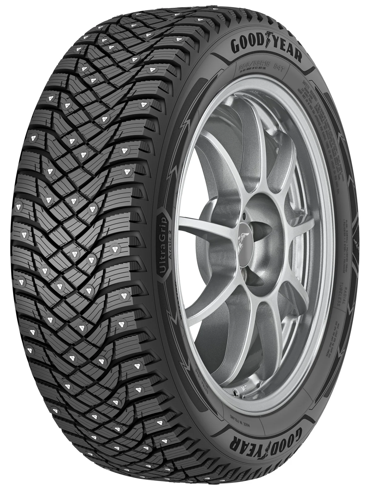 235/60R18 107T GOODYEAR UltraGrip Arctic 2 SUV (Ar radzēm)