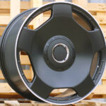 Diski R20 5×130 J9.5 ET35 RACINGLINE F5133 MERCEDES Black Half Matt +Polished Lip (Hybrid Forged)