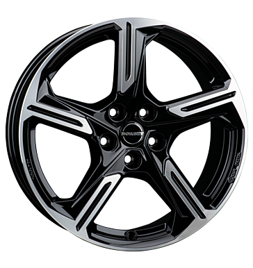 Diski R18 5x112 J7.5 ET40 Borbet XE1 black polished glossy