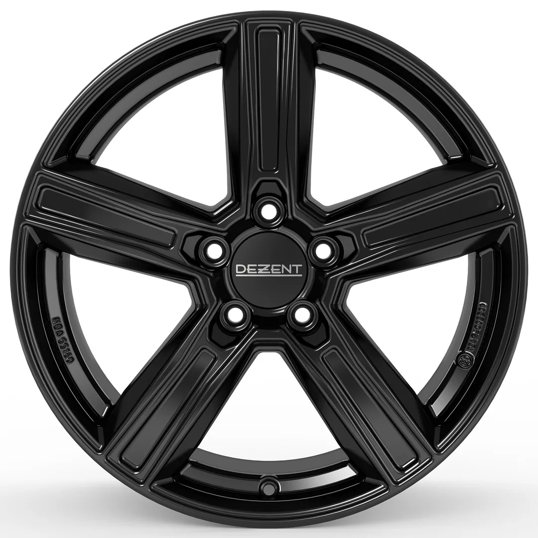 Diski R18 5x112 J6.5 ET44 Dezent KG Black
