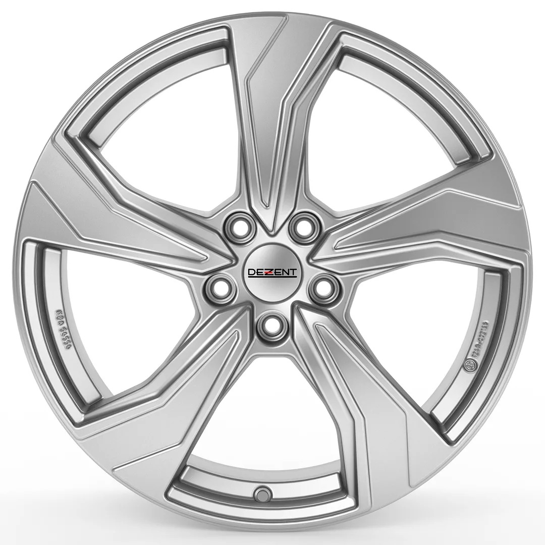 Diski R17 5x114.3 J6.5 ET45 Dezent KB Silver