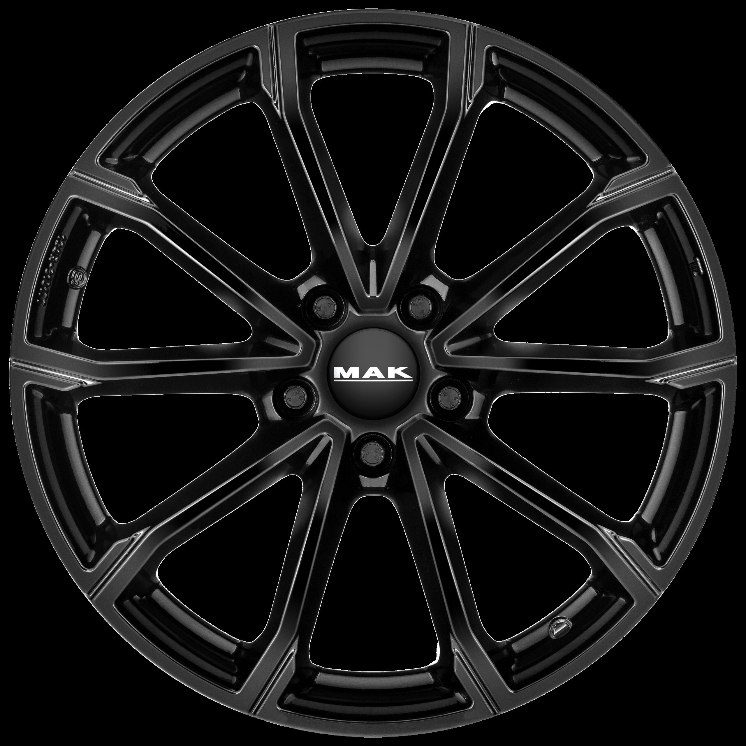 Diski R17 5x100 J6.5 ET39 MAK Davinci Gloss Black