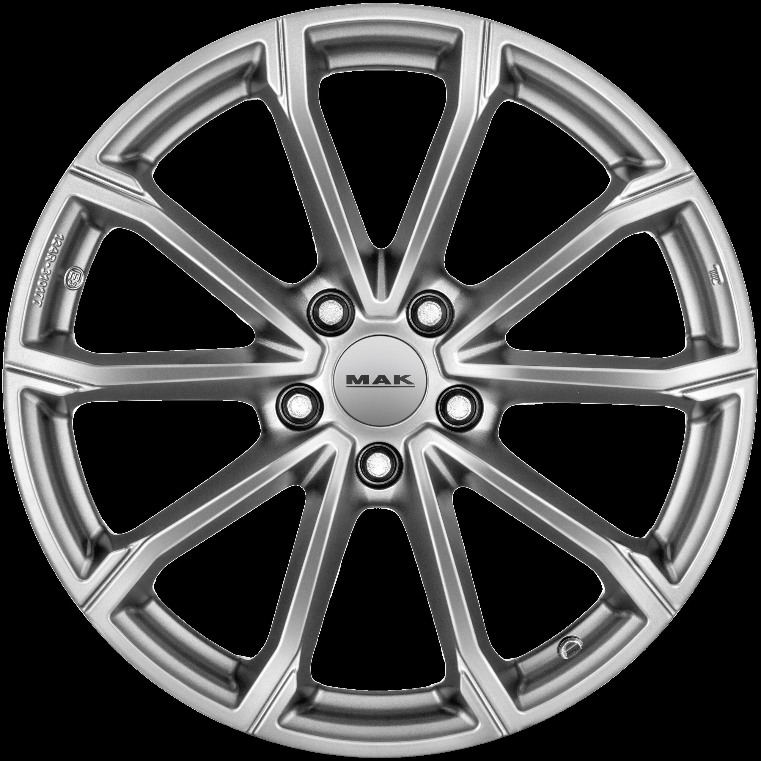 Diski R17 5x114.3 J6.5 ET32 MAK Davinci Light Titan