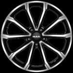 Diski R16 5×100 J6 ET35 MAK Davinci Black Mirror