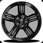 Diski R18 5×114.3 J7.5 ET32 Reds Twist Glossy Black