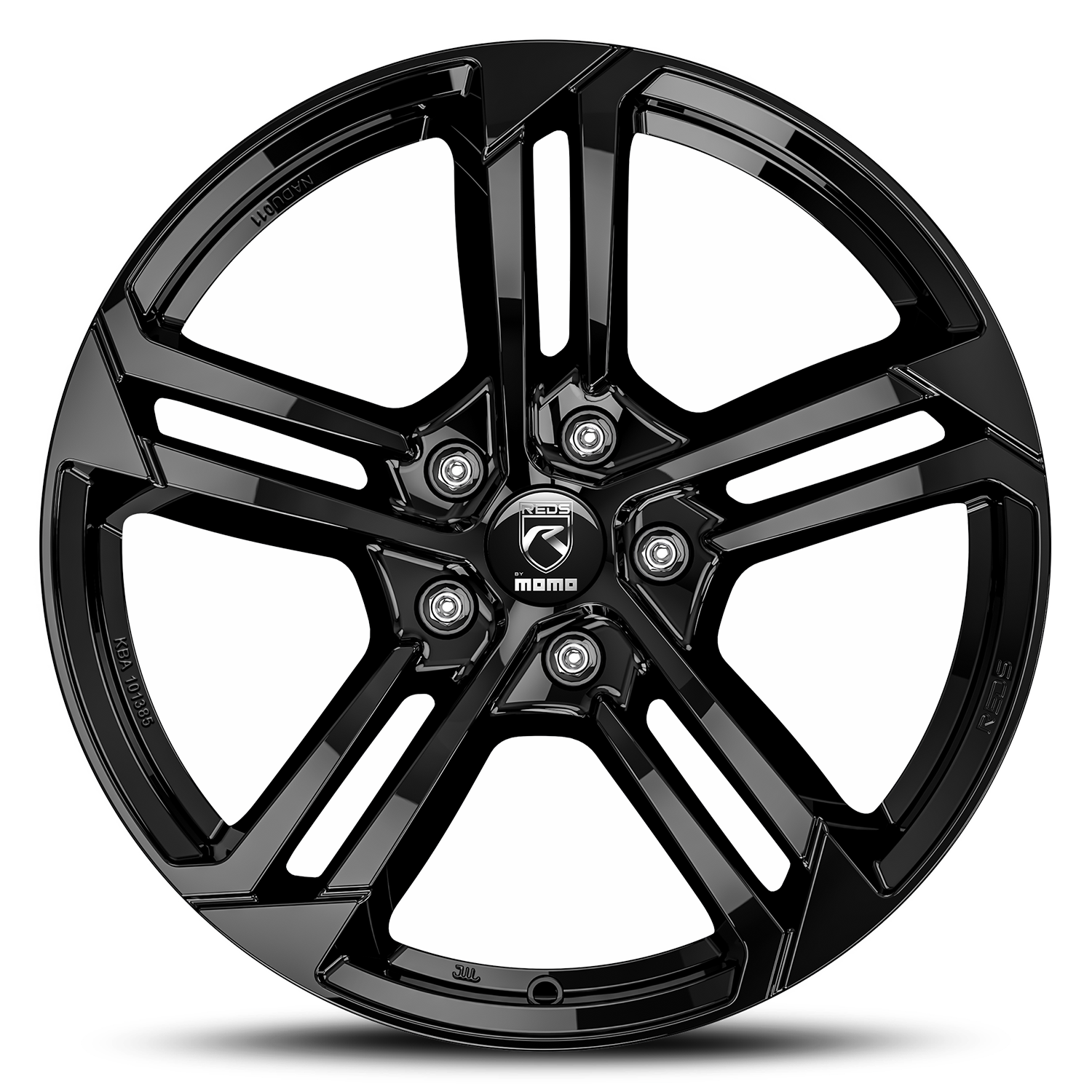 Diski R18 5x114.3 J7.5 ET32 Reds Twist Glossy Black