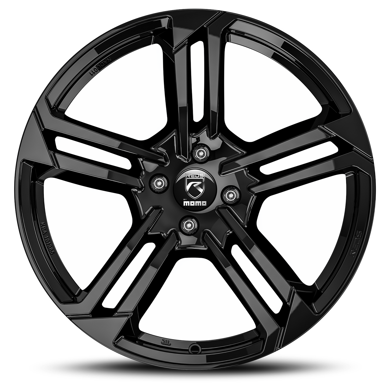 Diski R17 4x108 J7 ET32 Reds Twist Glossy Black 4H