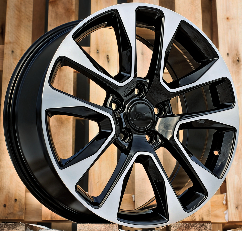 Diski R20 5x127 J8 ET50 RACINGLINE B5536 JEEP Black Polished