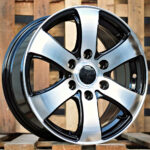 Diski R16 5×118 J7 ET50 OPEL BK747 Black Polished