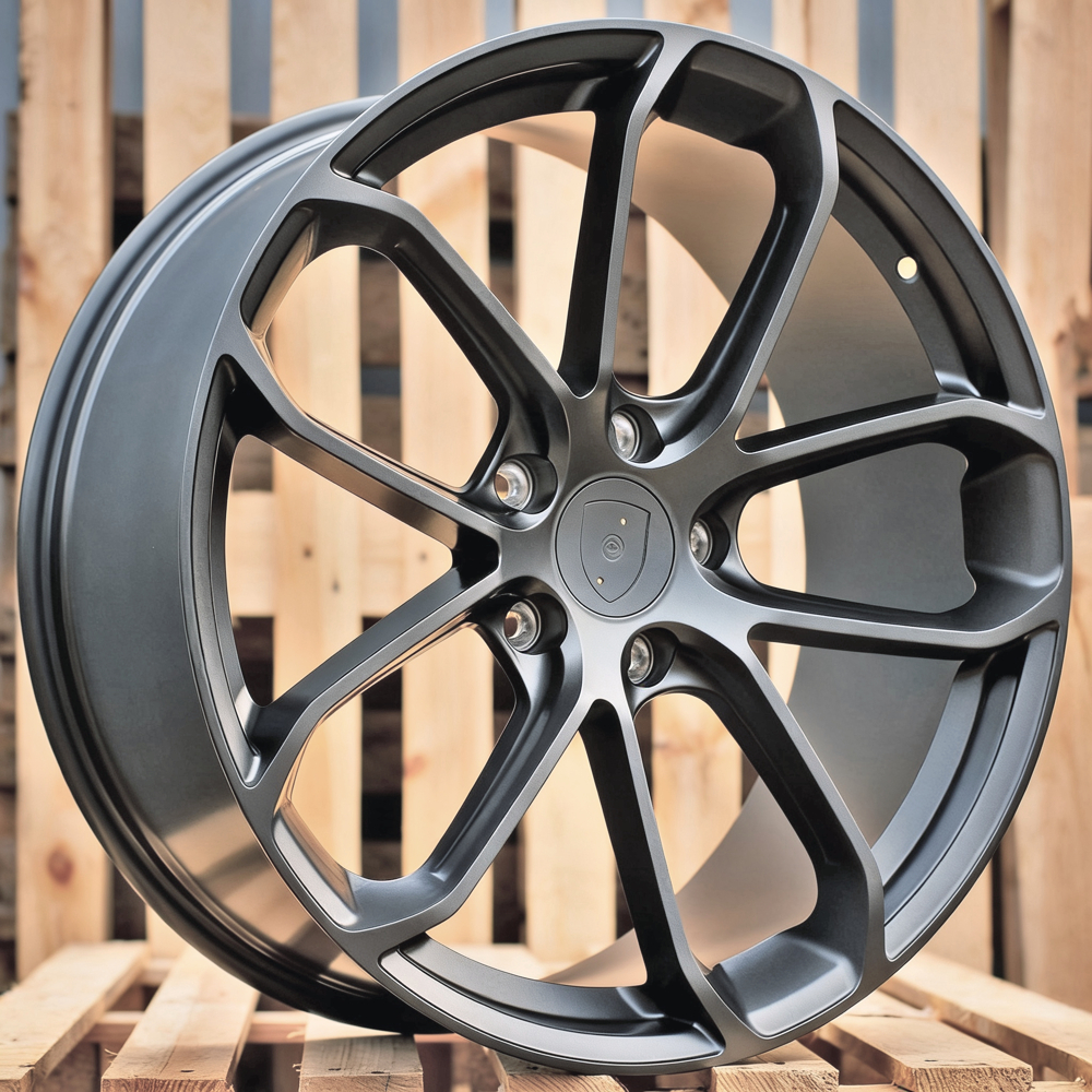 Diski R21 5x130 J9.5 ET46 RACINGLINE H5084 PORCHE Gun Metal Half Matt (Hybrid Forged)