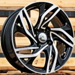 Diski R16 4×108 J7 ET25 RACINGLINE BK607 CITROEN Black Polished