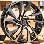 Diski R17 4×108 J7 ET25 RACINGLINE E1011 CITROEN Black Polished