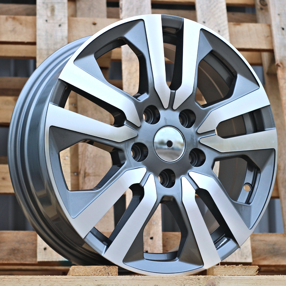 Diski R16 5x114.3 J6 ET50 RACINGLINE IN3516F RENAULT Grey Polished (Hybrid Forged)