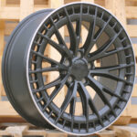 Diski R20 5×112 J8.5 ET34.5 RACINGLINE 3S1384 MERCEDES Black Half Matt +Polished Lip (Rear+Front) (Hybrid Forged)