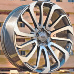 Diski R23 5×120 J10 ET45 RACINGLINE BY959 LANDROVER Grey Polished (Hybrid Forged)
