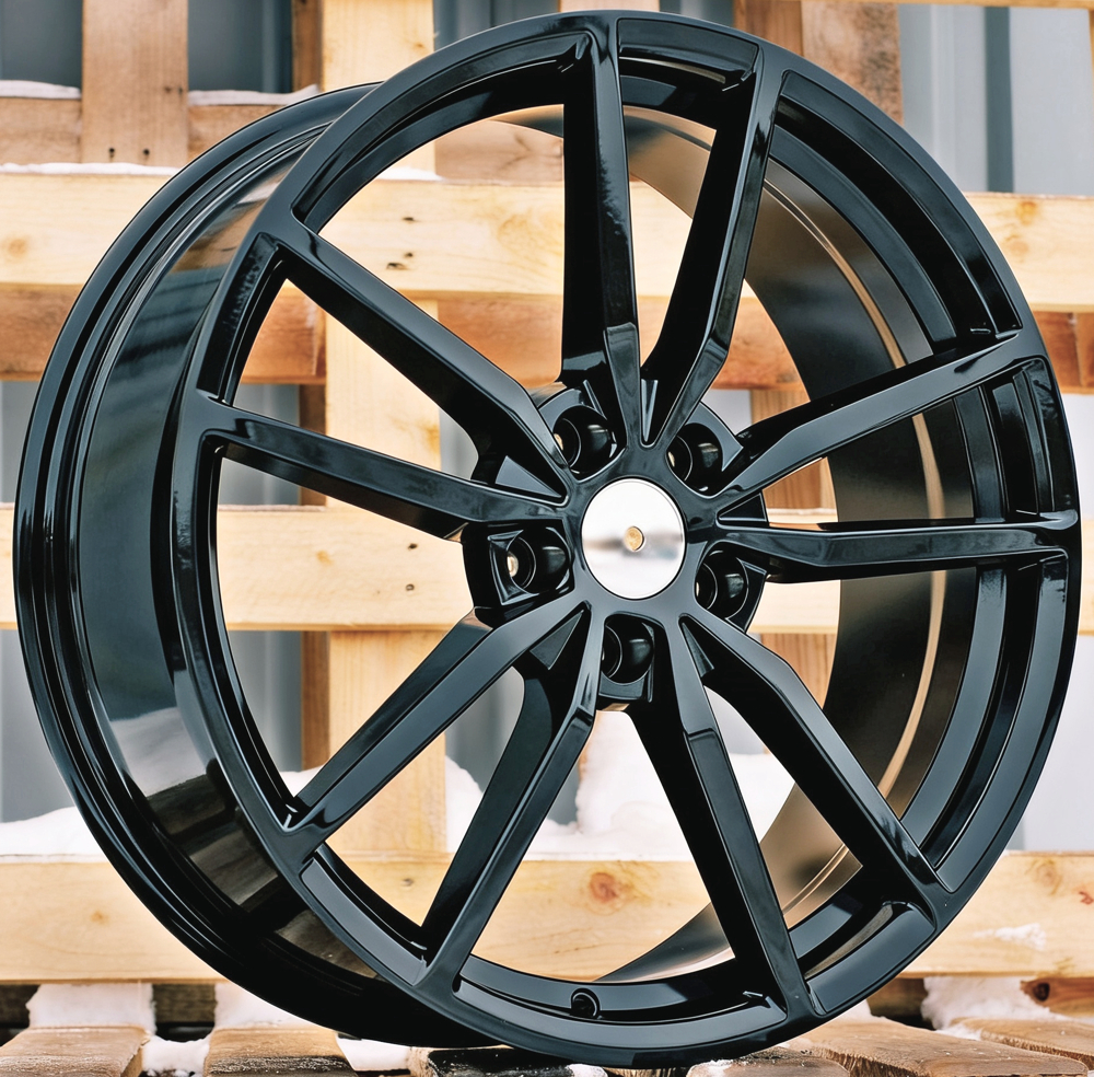 Diski R17 5x112 J7.5 ET45 RACINGLINE BK864 VW Black