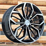 Diski R16 5×108 J6.5 ET50 RACINGLINE B5433 FORD Black Polished