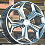 Diski R17 5×108 J7 ET50 RACINGLINE BK675 FORD Dark Shining