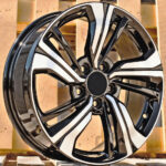 Diski R17 5×114.3 J7 ET45 RACINGLINE B5385 HONDA Black Polished