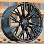 Diski R18 5×112 J8 ET30 HAXER HX024F Black Half Matt (Hybrid Forged)