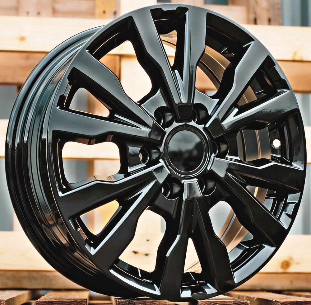 Diski R16 6x120 J6.5 ET50 RACINGLINE B3025 FORD Black (Hybrid Forged)