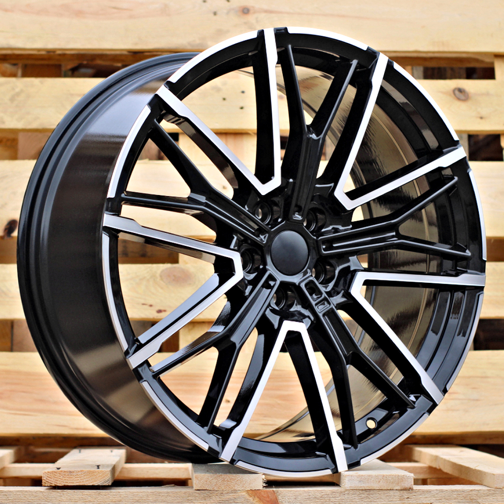 Diski R19 5x112 J9 ET44 RACINGLINE 3S1284 BMW Black Polished (Rear+Front) (Hybrid Forged)