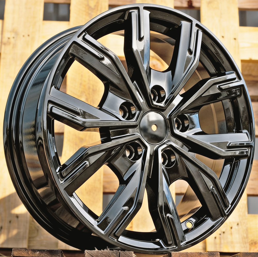 Diski R16 5x130 J6.5 ET56 RACINGLINE 6408 RENAULT Black (Hybrid Forged)