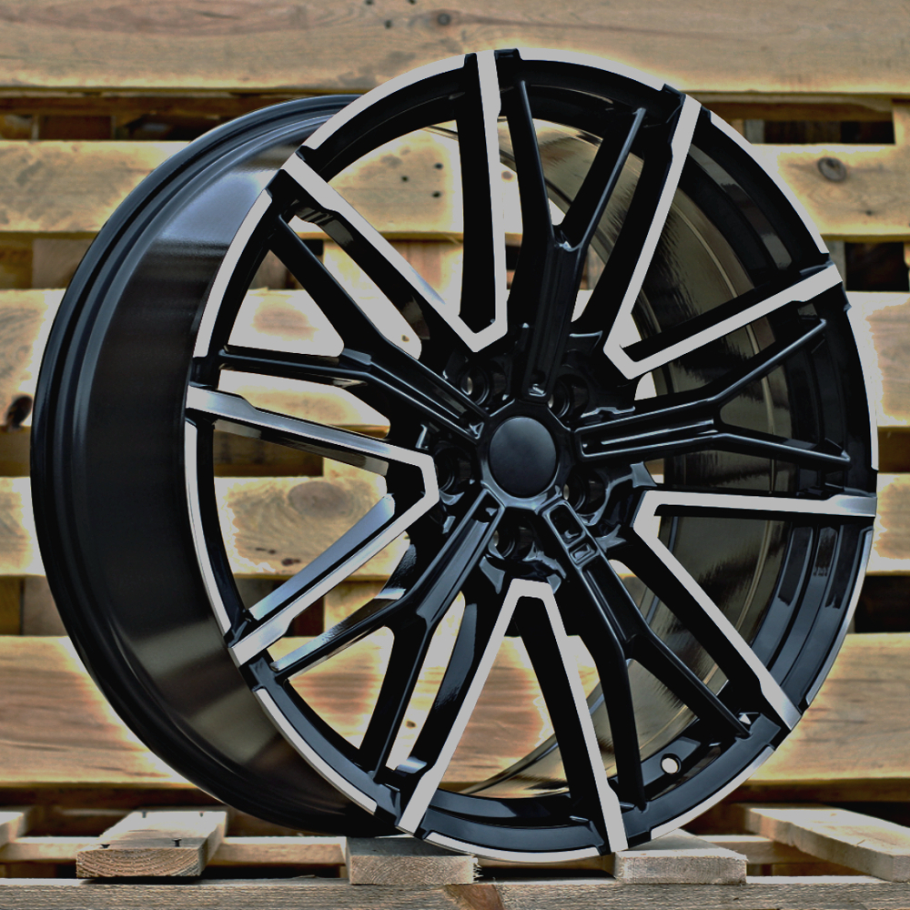 Diski R20 5x112 J8 ET30 RACINGLINE 3S1284 BMW Black Polished (Rear+Front) (Hybrid Forged)
