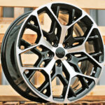 Diski R20 5×127 J8.5 ET50 RACINGLINE A1458 JEEP Black Polished