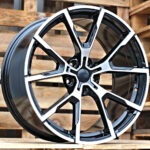 Diski R19 5×112 J9 ET42 RACINGLINE B5601 BMW Black Polished (Rear+Front)