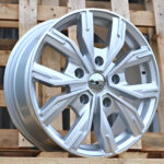 Diski R16 5×130 J6.5 ET56 RACINGLINE 6408 RENAULT Silver (Hybrid Forged)