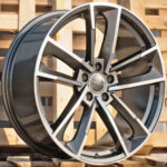 Diski R20 5×112 J9 ET30 RACINGLINE XFE81 AUDI Grey Polished