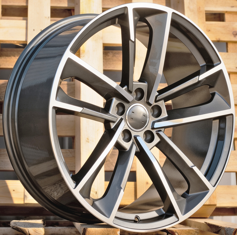 Diski R20 5x112 J9 ET30 RACINGLINE XFE81 AUDI Grey Polished