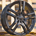 Diski R18 5×112 J7.5 ET53 RACINGLINE FBX440 MERCEDES Black (Hybrid Forged)
